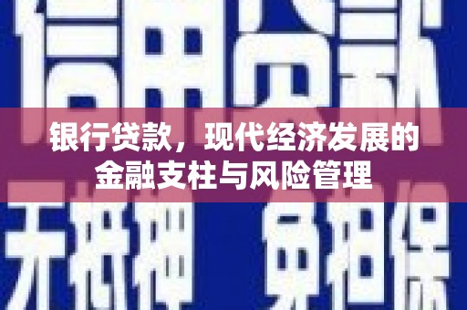 卓兰银行贷款，现代经济发展的金融支柱与风险管理