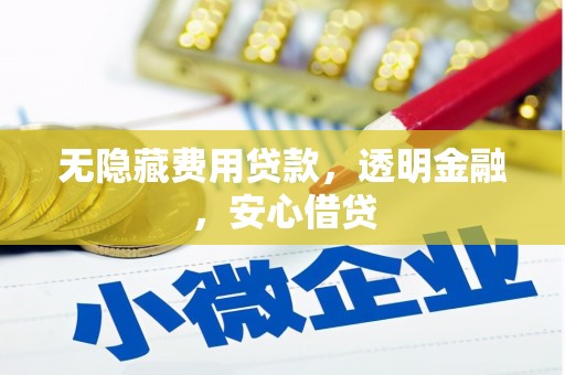 卓兰无隐藏费用贷款，透明金融，安心借贷