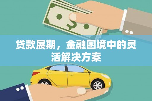 卓兰贷款展期，金融困境中的灵活解决方案