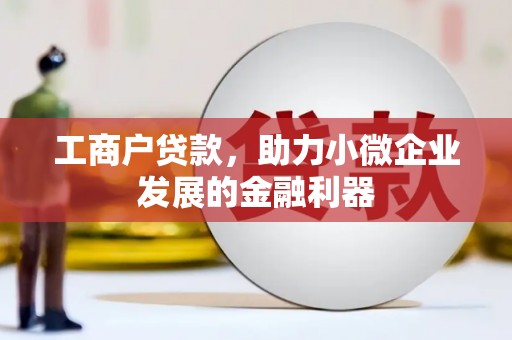 卓兰工商户贷款，助力小微企业发展的金融利器