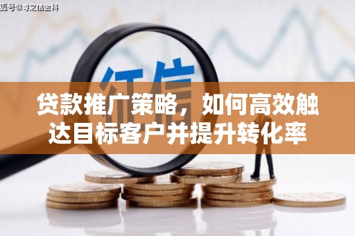 卓兰贷款推广策略，如何高效触达目标客户并提升转化率