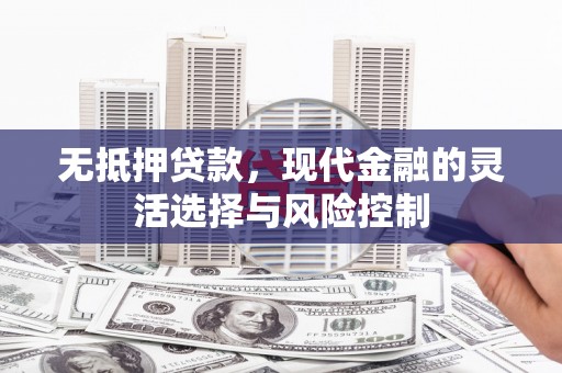 卓兰无抵押贷款，现代金融的灵活选择与风险控制