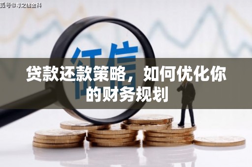 卓兰贷款还款策略，如何优化你的财务规划