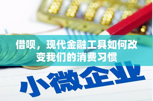 卓兰借呗，现代金融工具如何改变我们的消费习惯