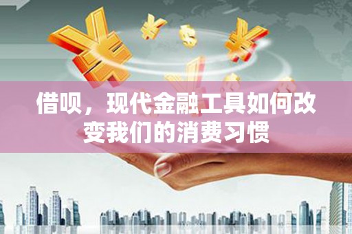 卓兰借呗，现代金融工具如何改变我们的消费习惯