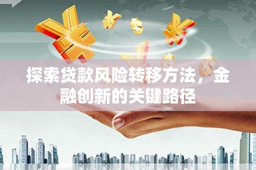 卓兰探索贷款风险转移方法，金融创新的关键路径
