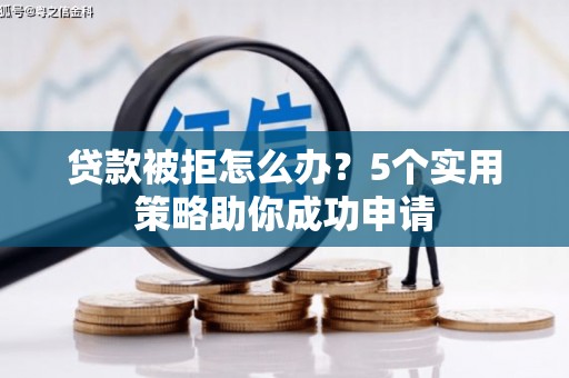 卓兰贷款被拒怎么办？5个实用策略助你成功申请