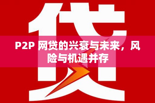 卓兰P2P 网贷的兴衰与未来，风险与机遇并存